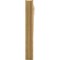 Ekena Millwork 5 1/2-in W x 34-in D x 42-in H Funston Slat Rough Cedar Woodgrain TimberThane Outlooker, Primed Tan OUTUR055X34X42FST24RCPR - alternate 2